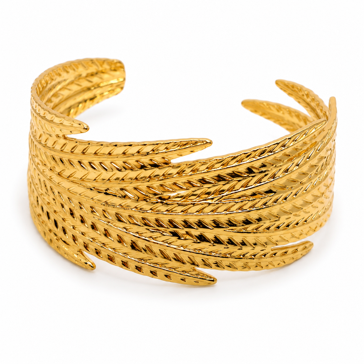 Aveline Feather Cuff