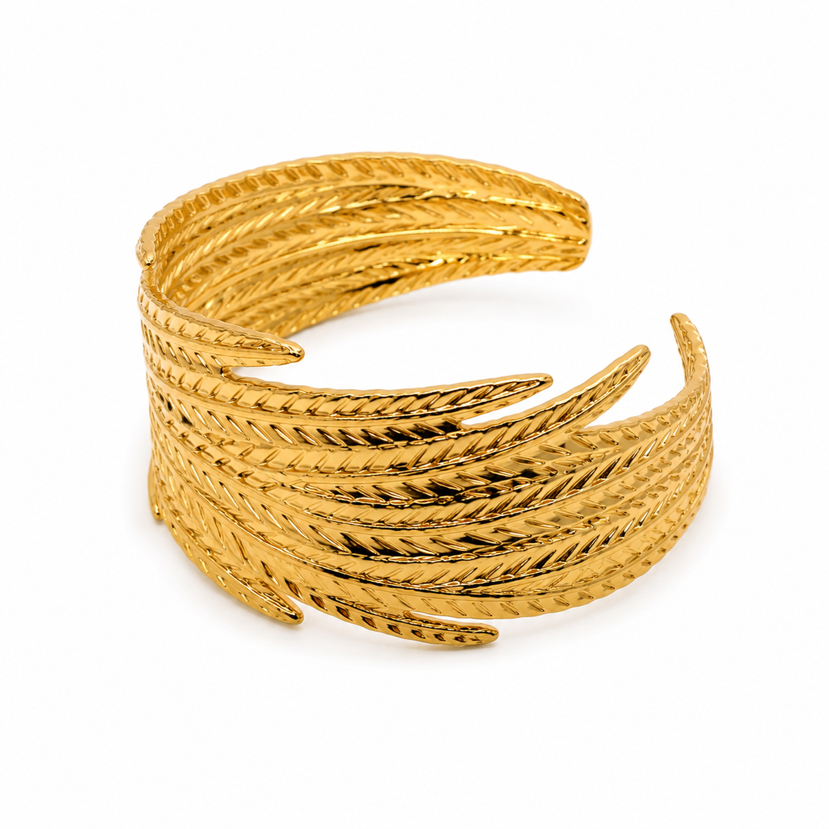Aveline Feather Cuff