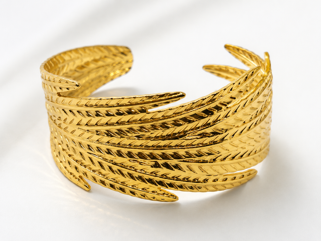 Aveline Feather Cuff