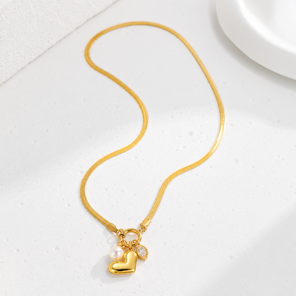 Celeste Heart Necklace