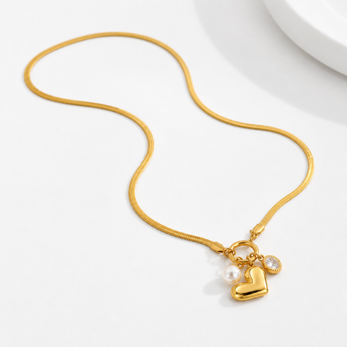 Celeste Heart Necklace