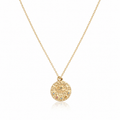 Celestial Zodiac Coin Necklace