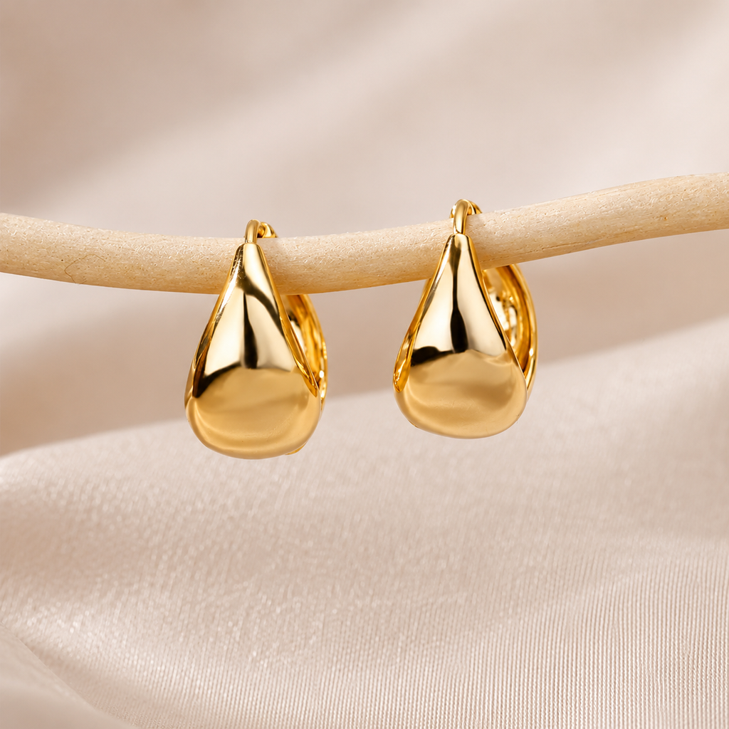 Lustre Drop Hoops