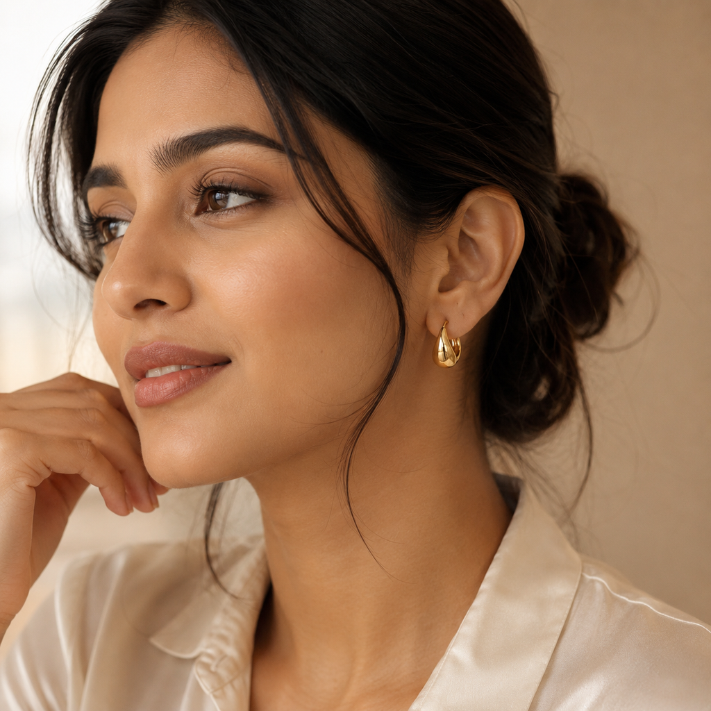 Lustre Drop Hoops