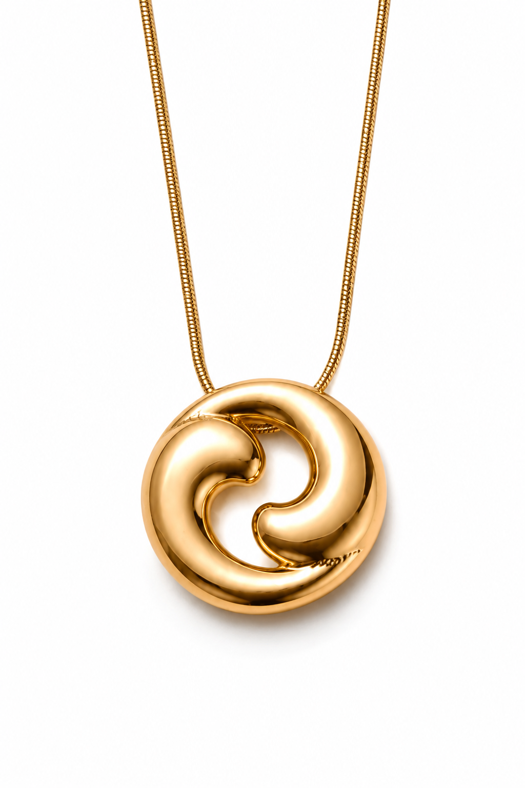 Aurelia Swirl Necklace