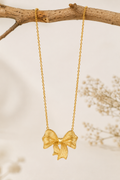 Bow Charm Necklace