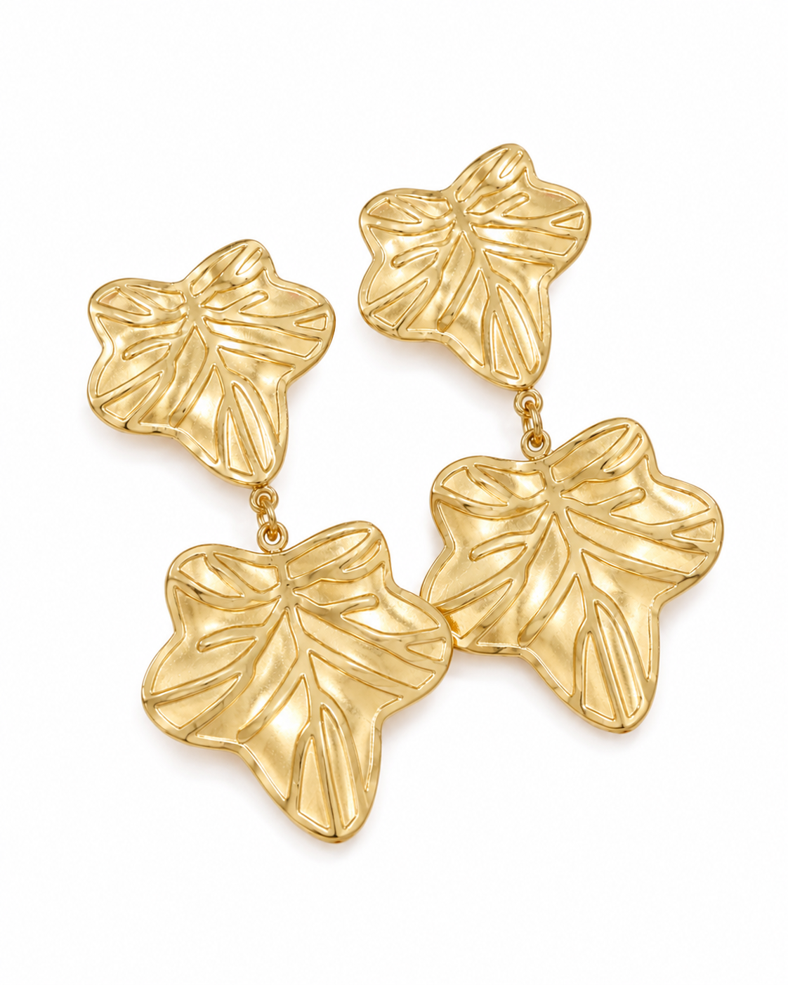 Leaf Drop Earrings