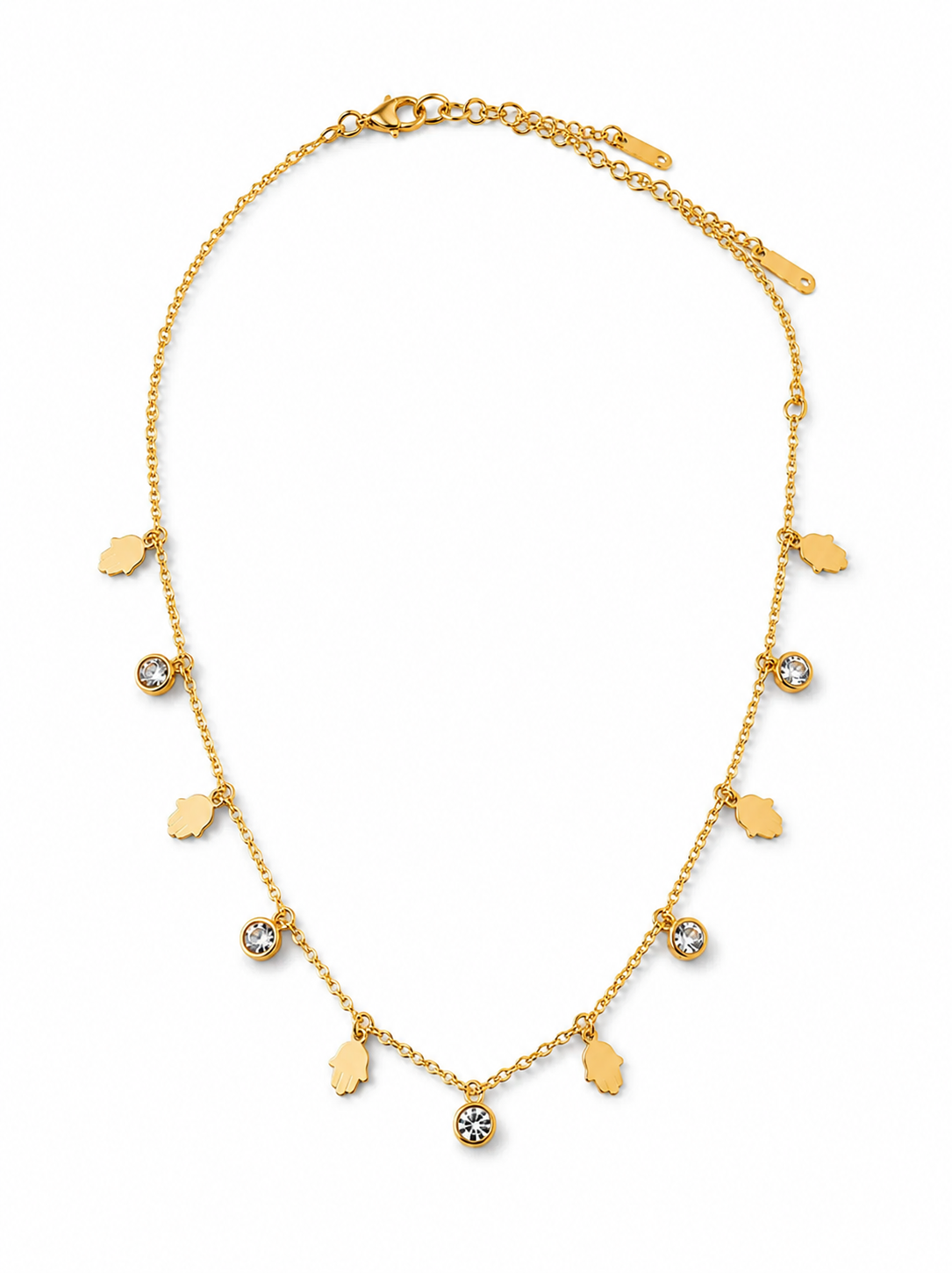 Lumi Hamsa Necklace