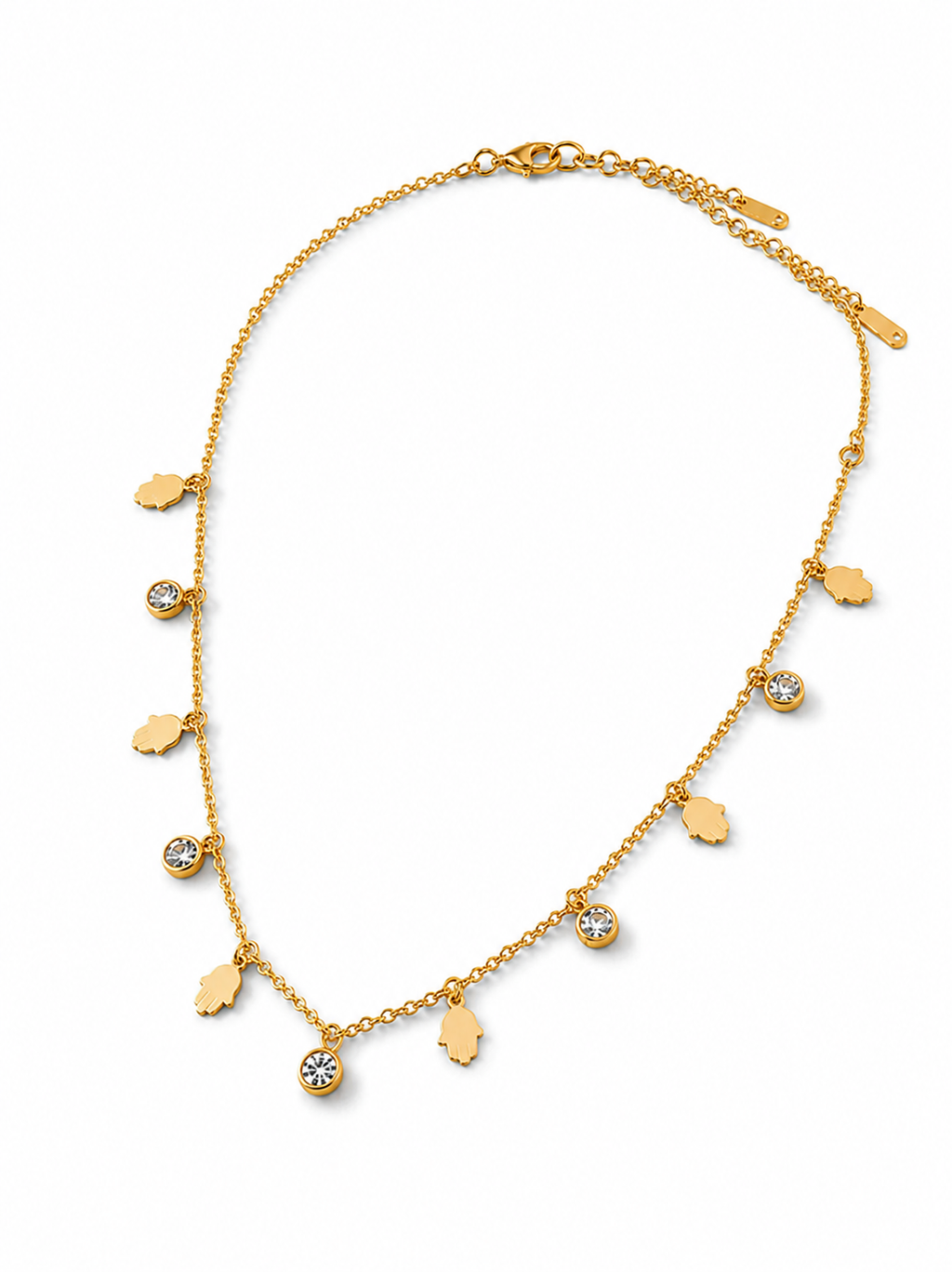 Lumi Hamsa Necklace