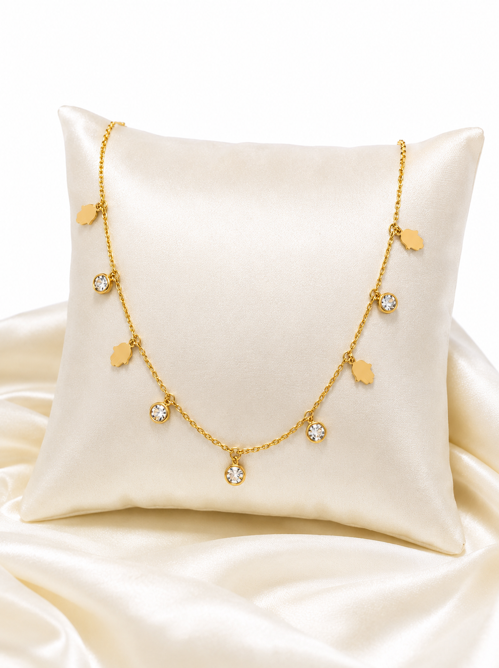 Lumi Hamsa Necklace