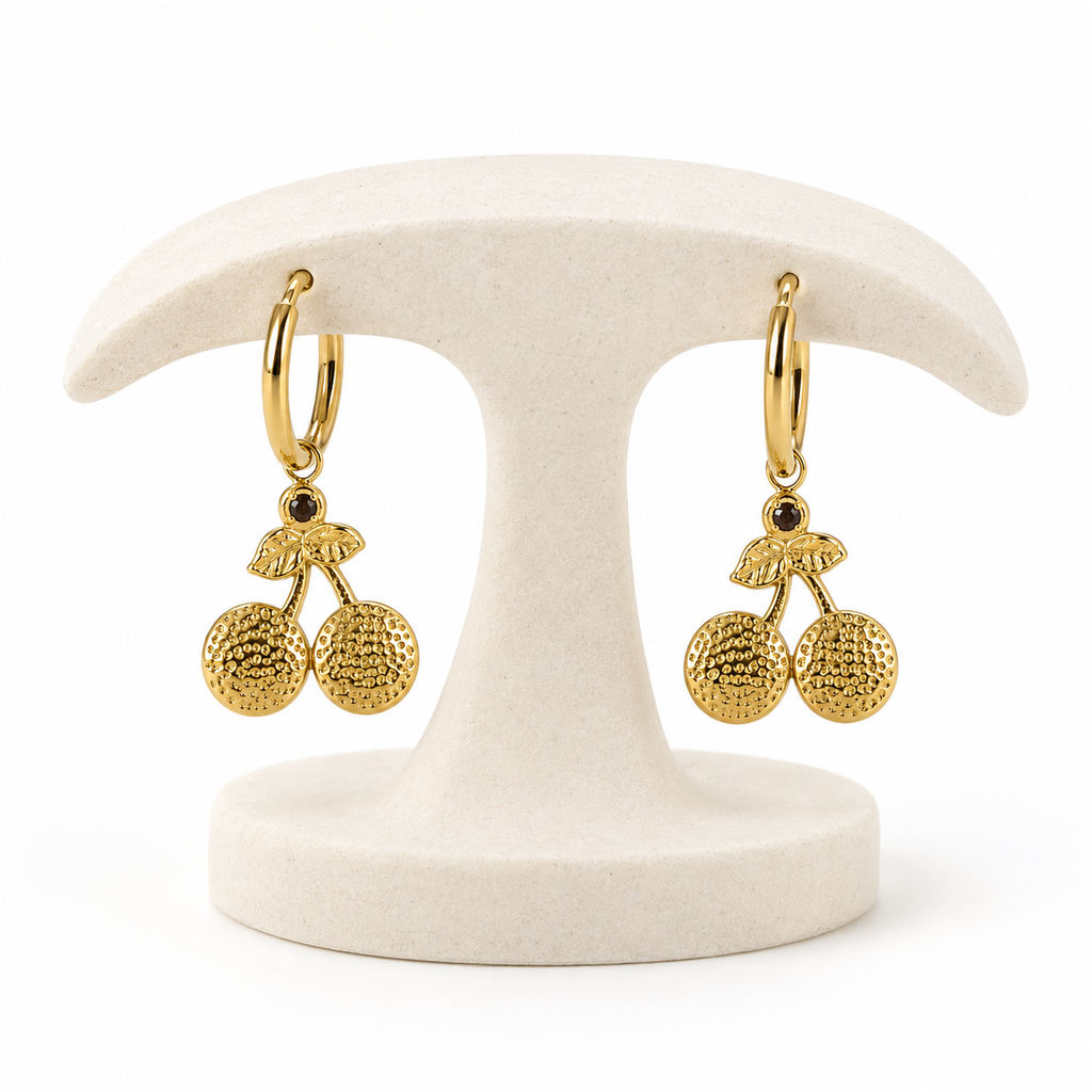 Cherry Drops Hoops