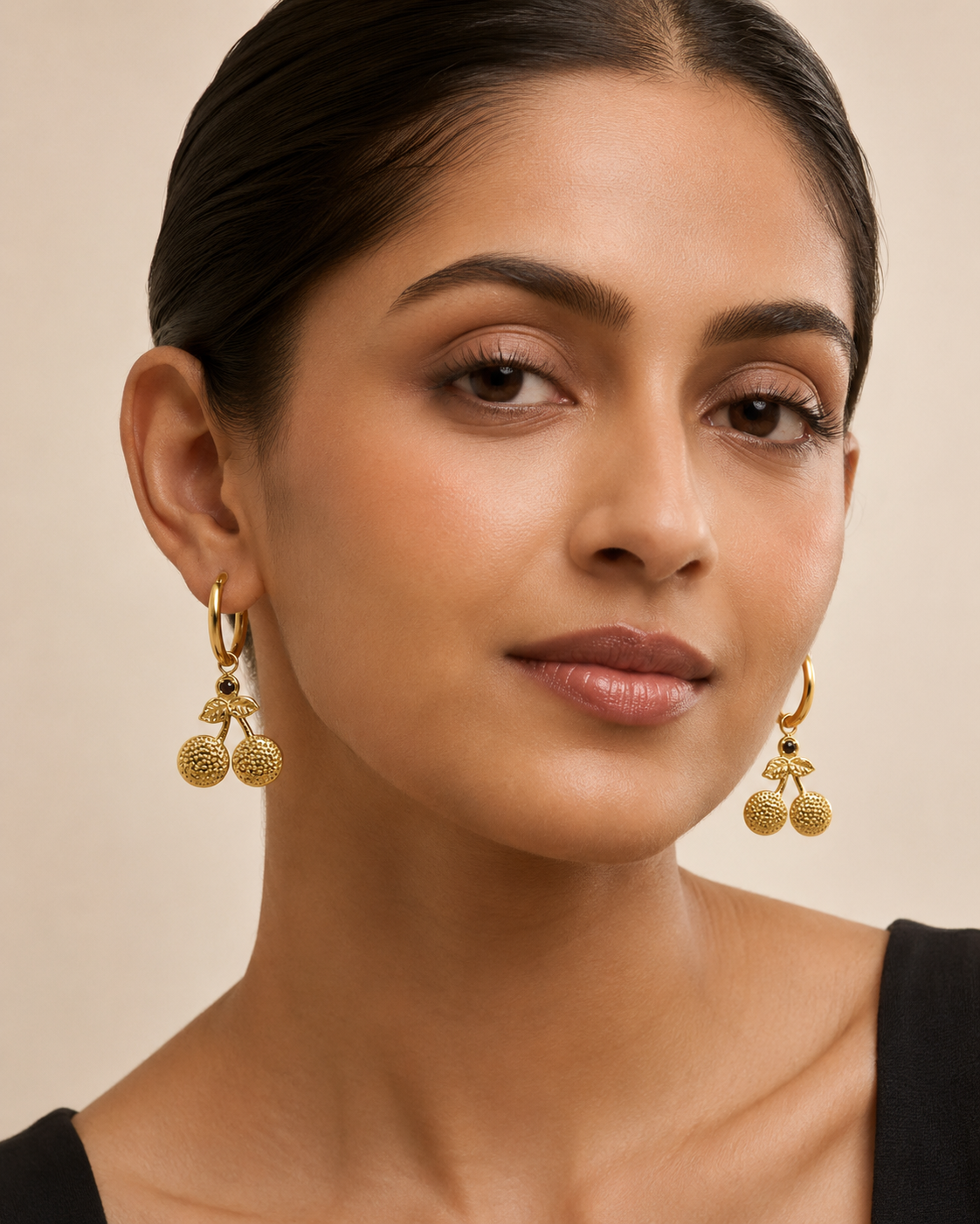 Cherry Drops Hoops