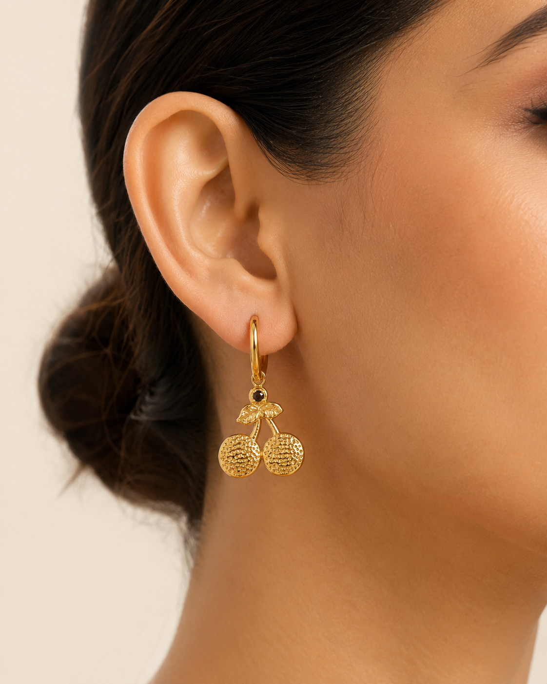 Cherry Drops Hoops