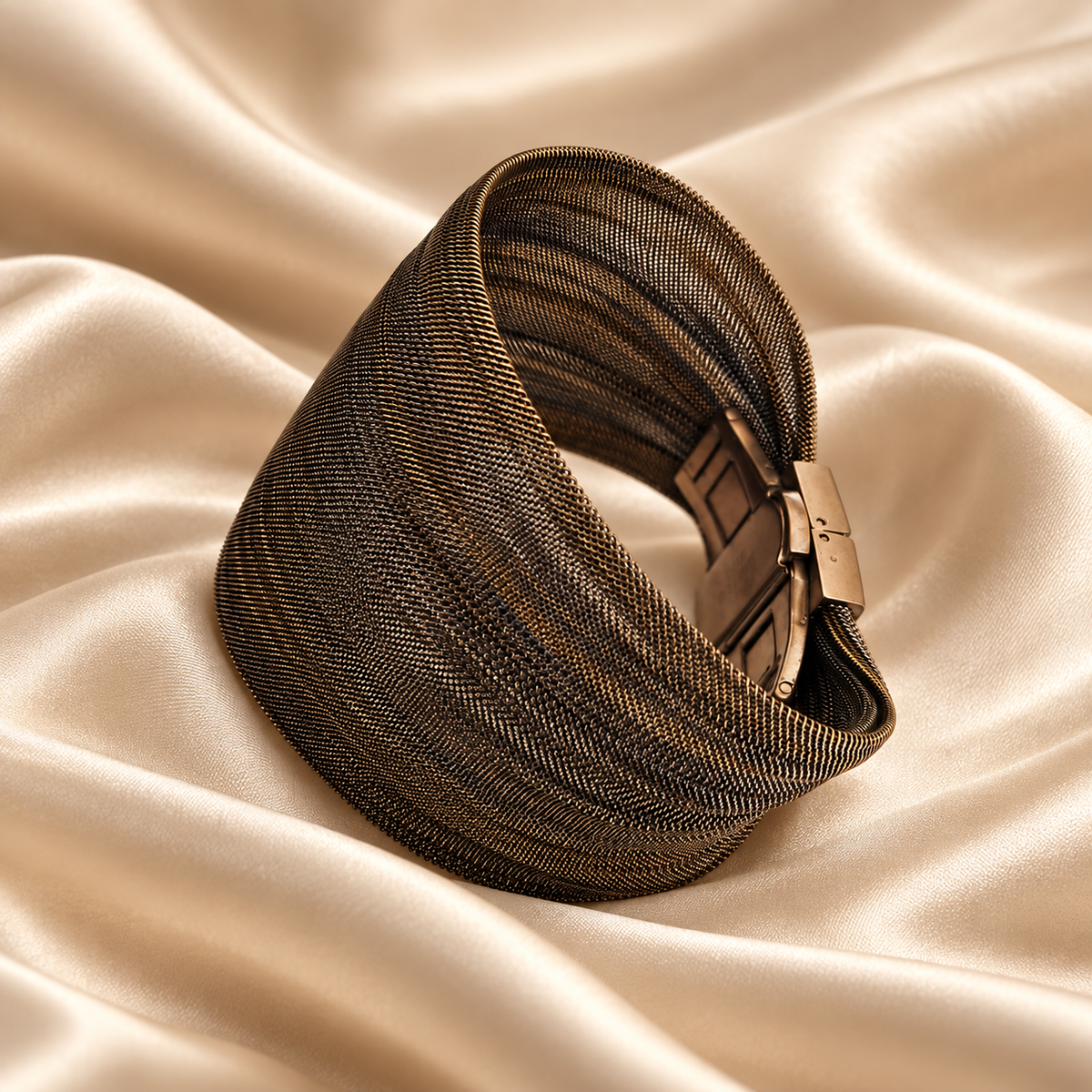 Aurelia Mesh Cuff Bracelet