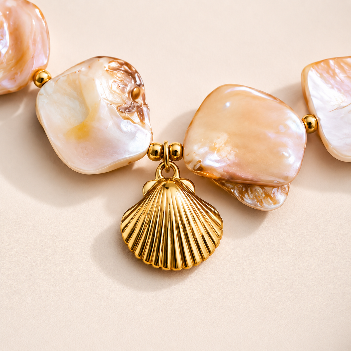 Gold Conch Shell