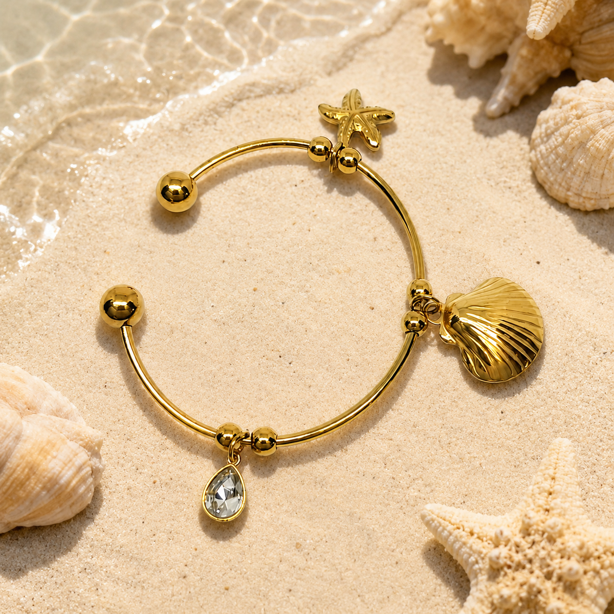 Mariselle Charm Cuff