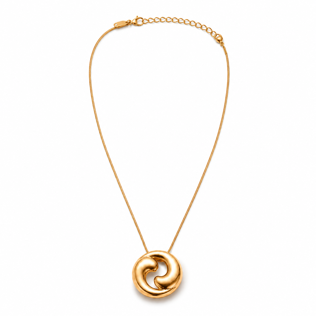 Aurelia Swirl Necklace