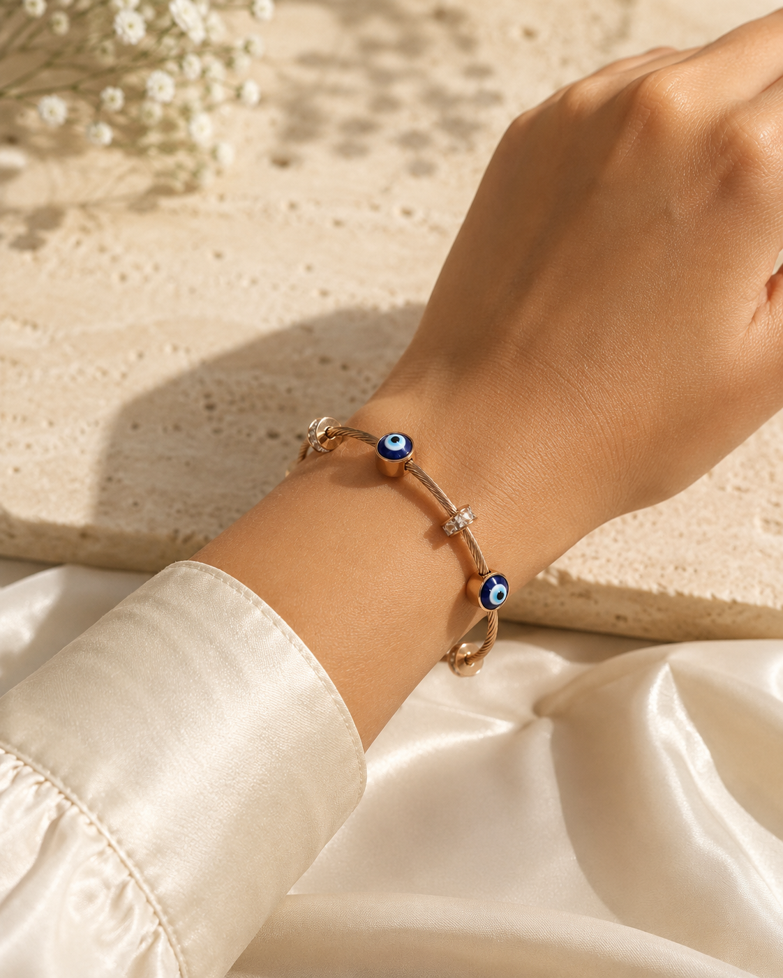 Aura Evil Eye Bracelet