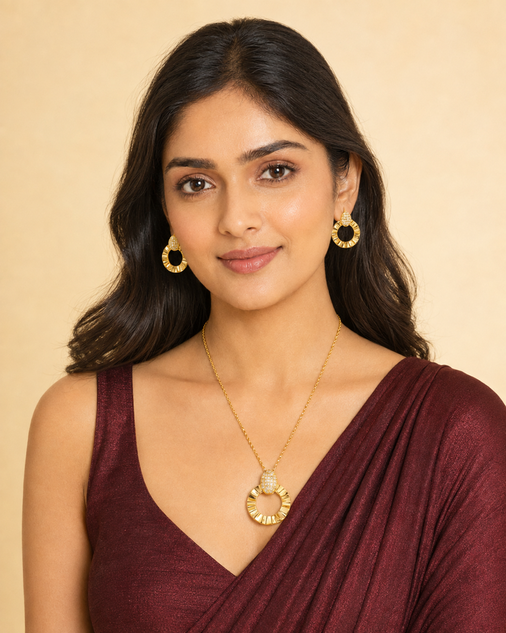 Halo Jewellery Set