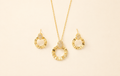 Halo Jewellery Set