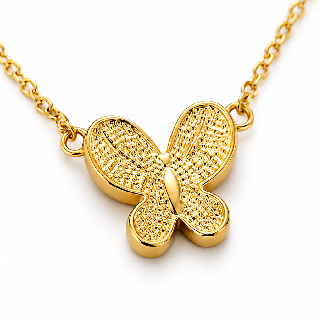 Pearl Flutter Layered Necklace
