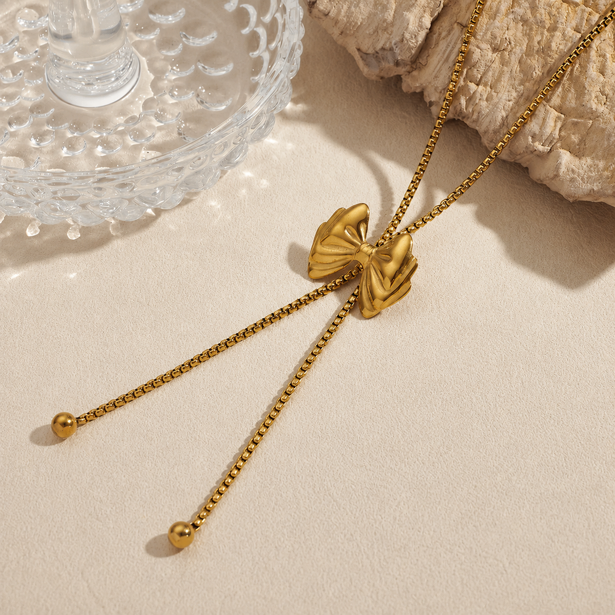 Eloise Bow Necklace