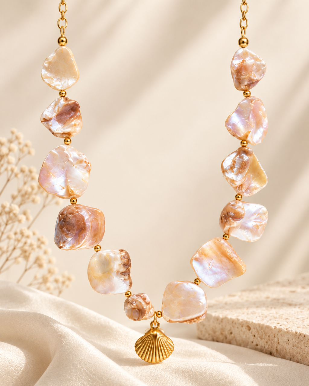 Gold Conch Shell