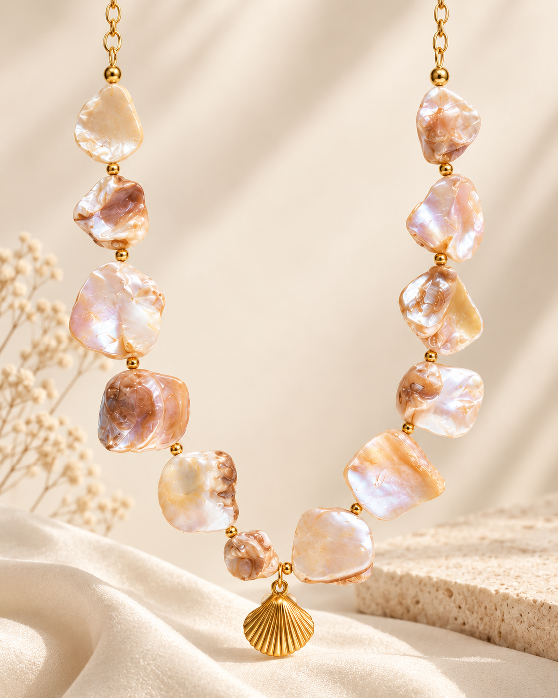 Gold Conch Shell