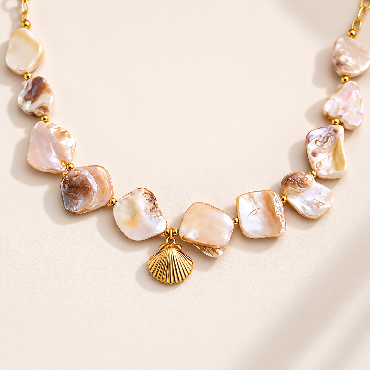 Gold Conch Shell