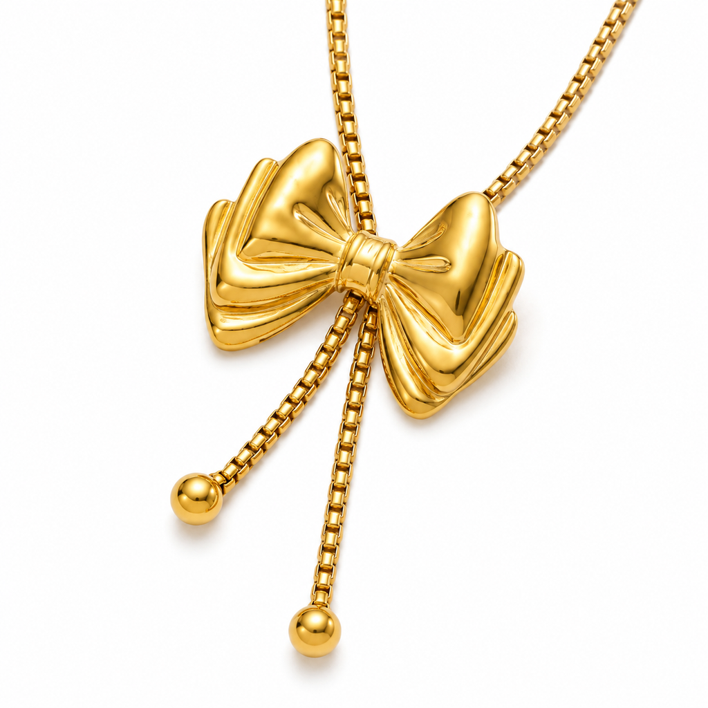 Eloise Bow Necklace