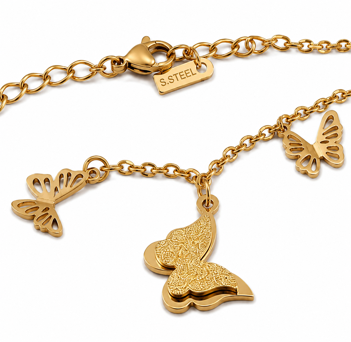 Flutter Grace Butterfly Bracelet