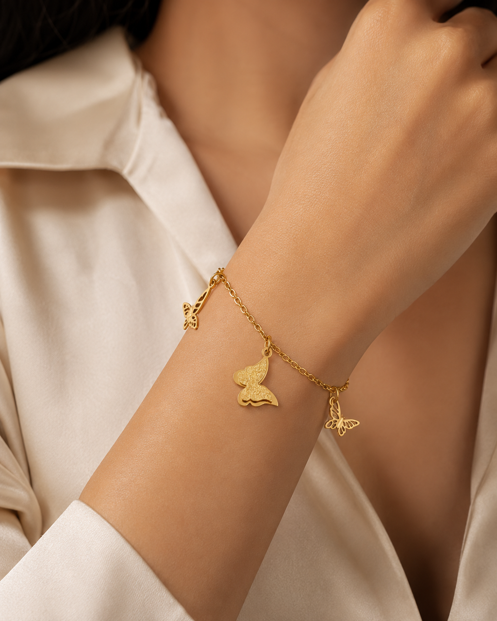Flutter Grace Butterfly Bracelet