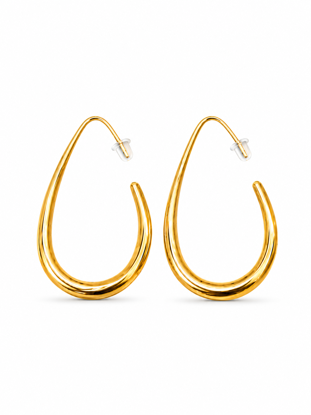 Gold Teardrop Earrings