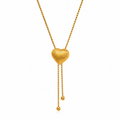 Heart Lariat Necklace
