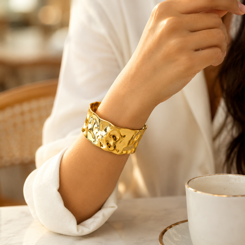 Molten Gold Cuff
