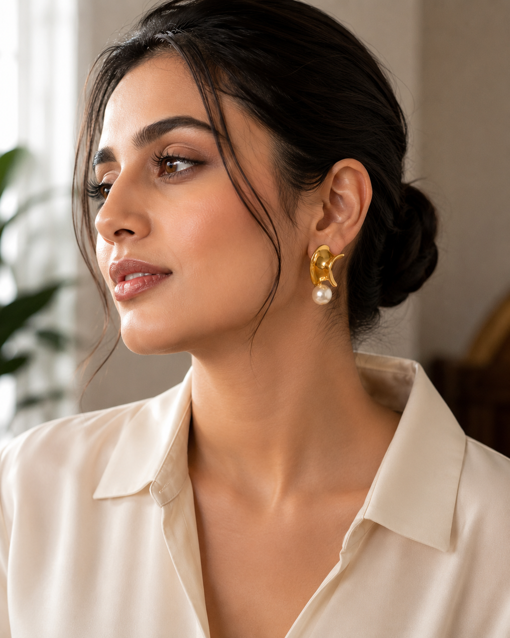 Opaline Pearl Earrings