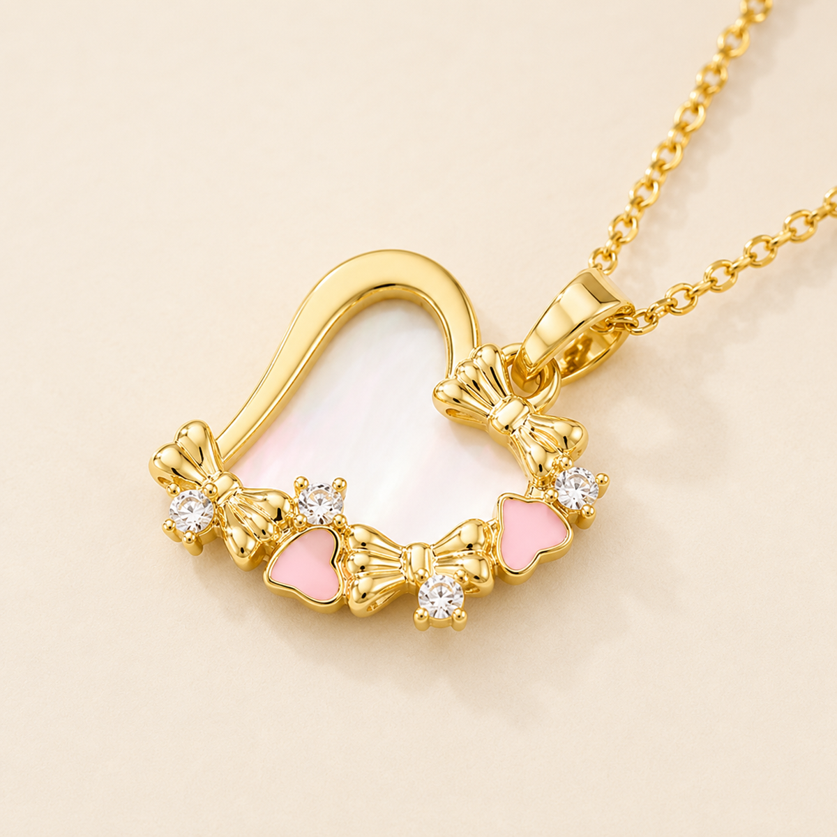 Roselle Heart Pendant