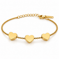 Trinity Heart Bracelet